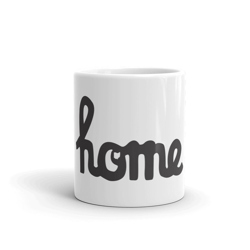Script Home glossy mug