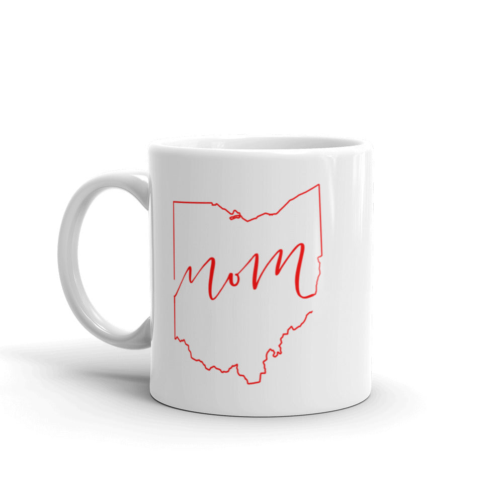 Ohio Mom glossy mug