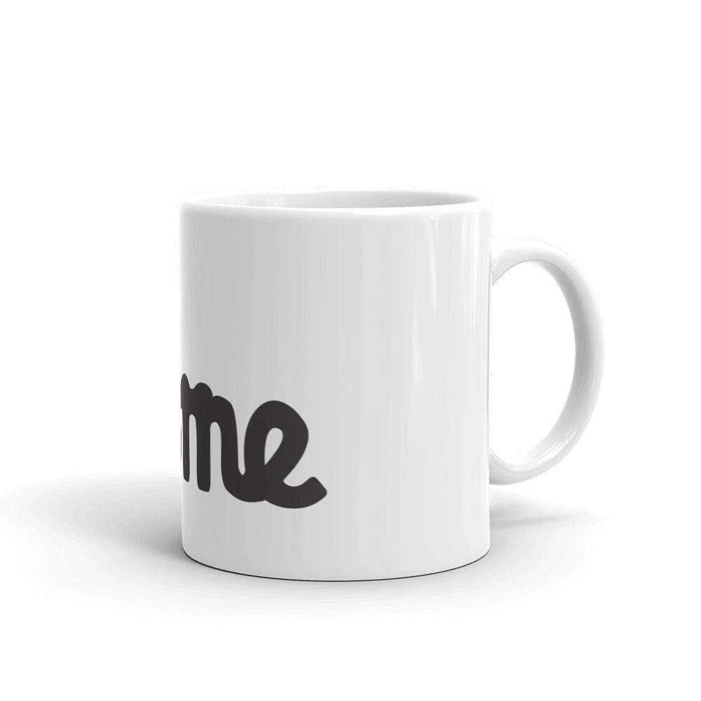 Script Home glossy mug
