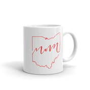 Ohio Mom glossy mug