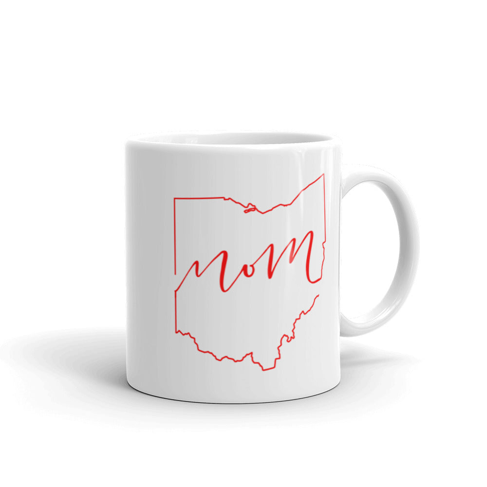 Ohio Mom glossy mug